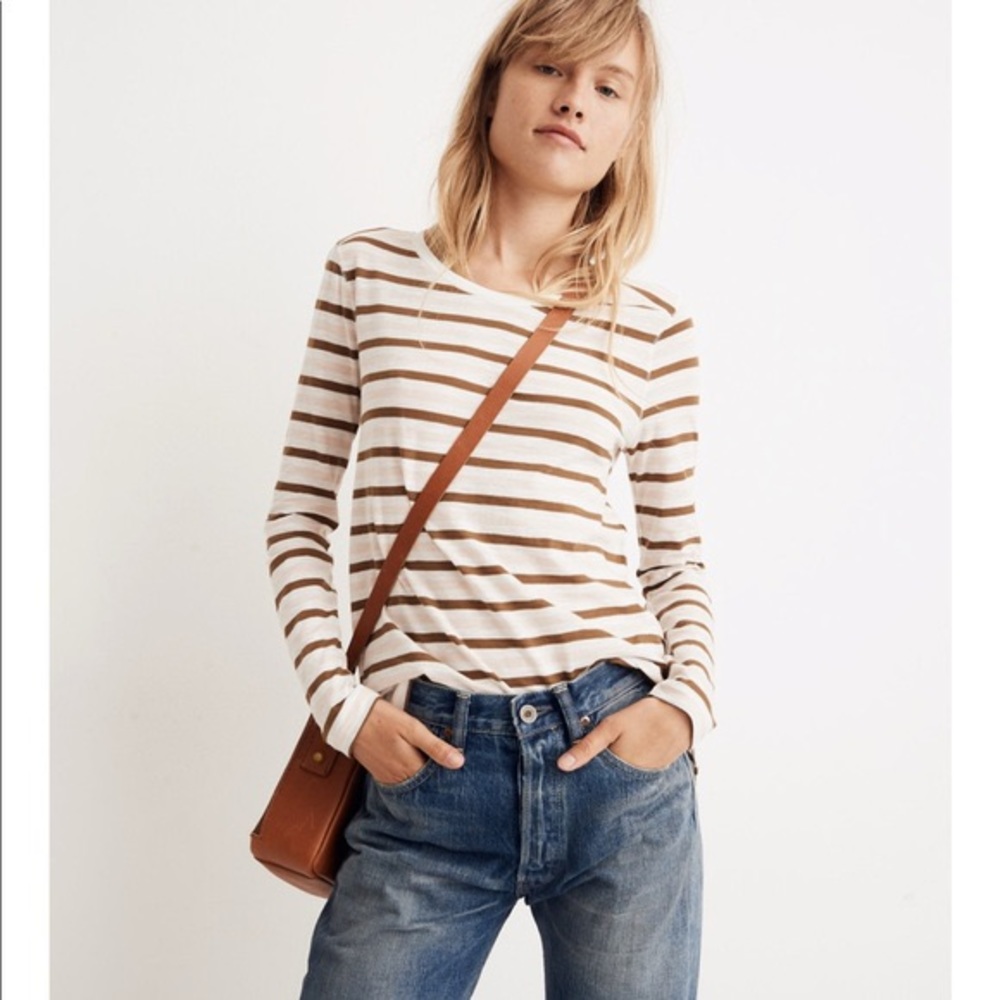 Striped Long Sleeve Top